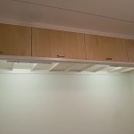 襖付押入れを居室空間の一部に・・・<br />
押入れ天袋部分は、収納スペースにしました。